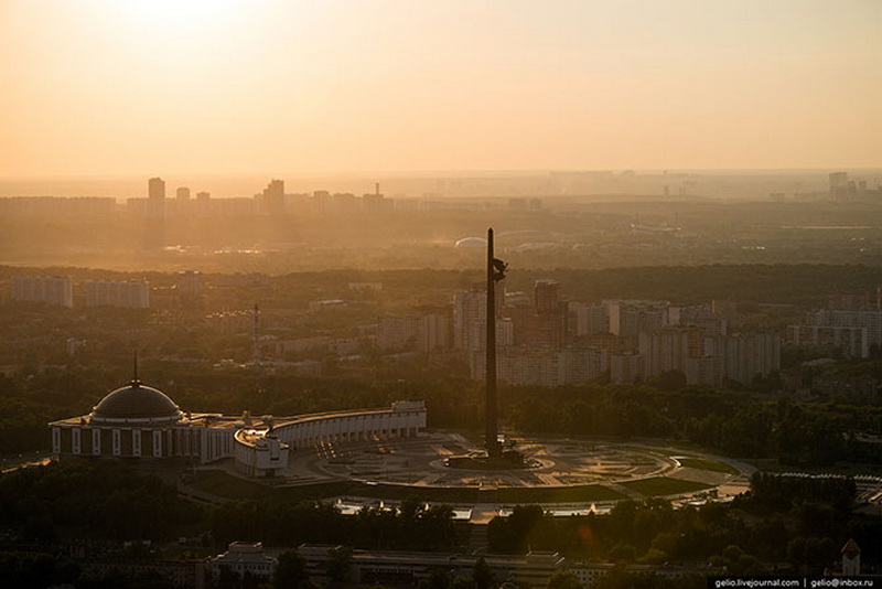 Moskvaya yüksəklikdən baxış - FOTOSESSİYA