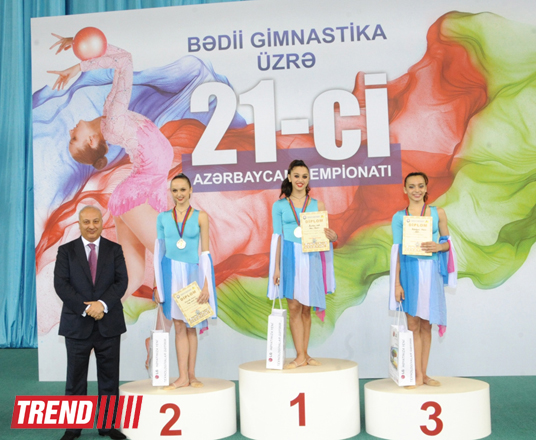 Marina Durunda ikinci dəfə bədii gimnastika üzrə Azərbaycan çempionu oldu - YENİLƏNİB - FOTO