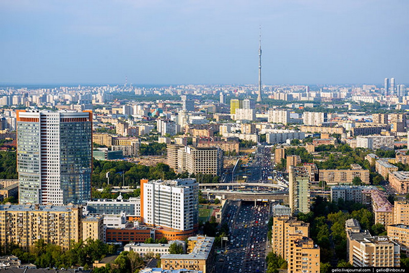 Moskvaya yüksəklikdən baxış - FOTOSESSİYA