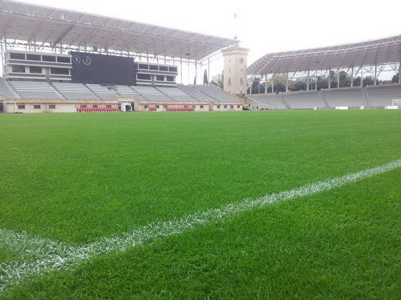 Mərkəzi arenanın son durumu və kassaların önündən - FOTOlar