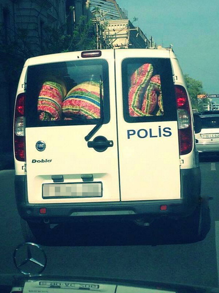 Bakıda yol polisi qışa hazırlaşır - FOTO