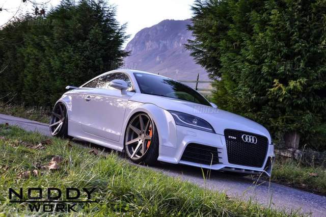 Audi TT RS gözəl tüninq edildi - FOTO