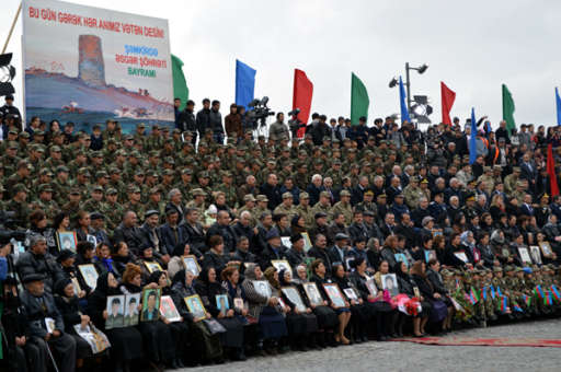 Şəmkirdə "Əsgər Şöhrəti" bayramı - FOTO