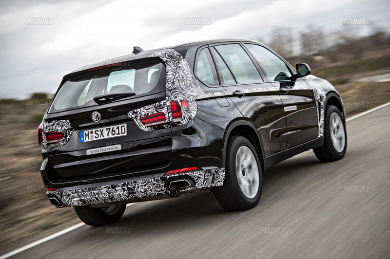 BMW X5 hibridi göstərildi - FOTOSESSİYA