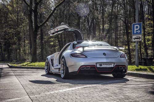 Aqressiv Mercedes SLS - FOTO