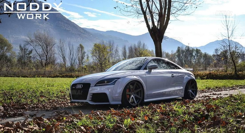 Audi TT RS gözəl tüninq edildi - FOTO