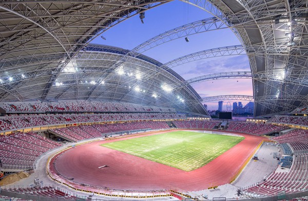 Dünyanın ən böyük qübbəli stadionu - FOTO