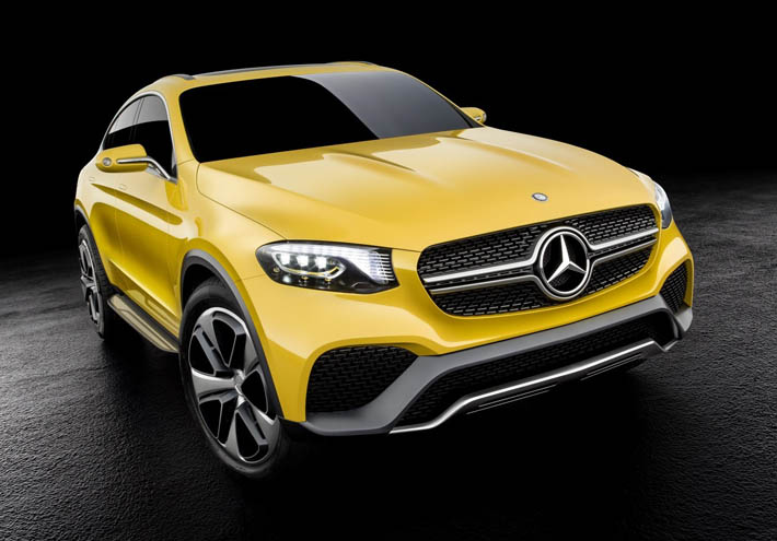 Mercedes GLC Coupe göstərildi - FOTO