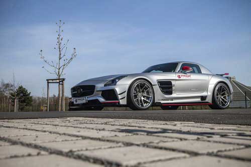 Aqressiv Mercedes SLS - FOTO