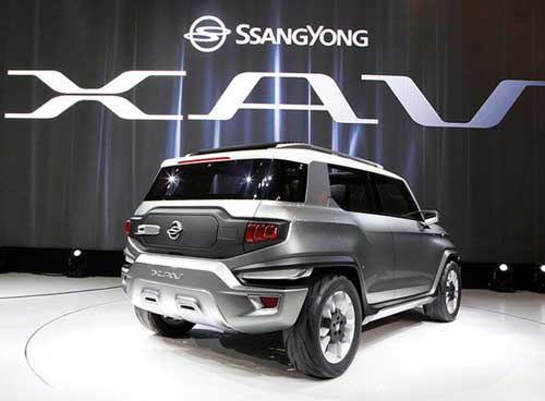 SsangYong hibrid krossover təqdim etdi - FOTO