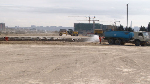 Bakıda 8-zolaqlı yeni avtomobil yolundan xəbər var - FOTO