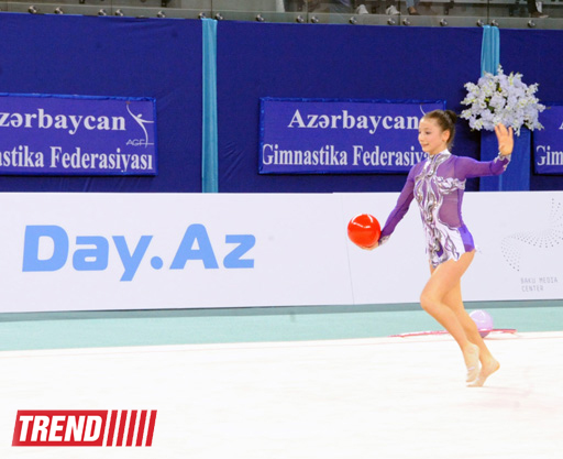 Marina Durunda ikinci dəfə bədii gimnastika üzrə Azərbaycan çempionu oldu - YENİLƏNİB - FOTO