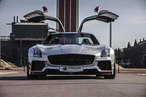 Aqressiv Mercedes SLS - FOTO