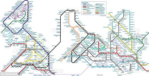 Bütün dünyanı metro birləşdirəcək? - FOTO