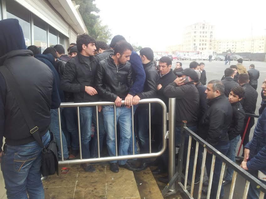 Respublika stadionunda "Qarabağ" izdihamı - FOTO