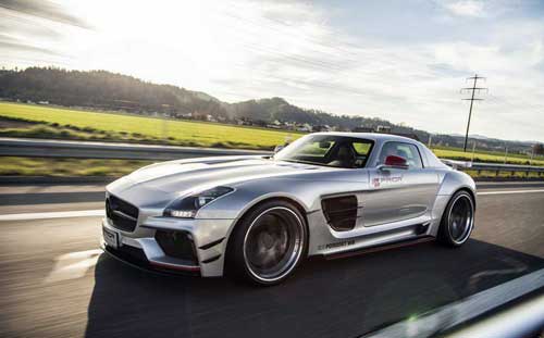 Aqressiv Mercedes SLS - FOTO