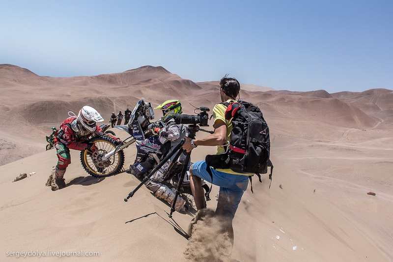 Dakar rallisi: Səhranın içində təhlükəli yollarla - FOTOSESSİYA