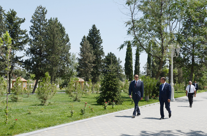 Prezident İlham Əliyev: "Bizim mövqelərimiz möhkəmdir, güclüdür və təmas xəttində Azərbaycan ordusu tam üstünlüyü əldə edib" - YENİLƏNİB - FOTO