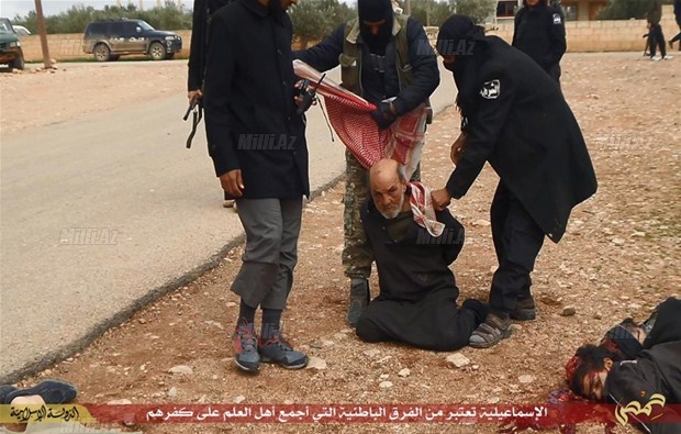 İŞİD pornoya baxanı cəzalandırdı - FOTO
