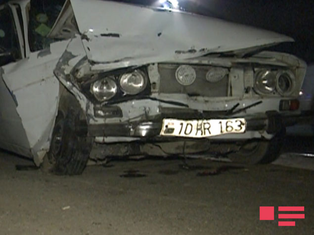 Bakıda qəza törədən sürücülər dalaşdılar, 3 nəfər yaralandı - FOTO