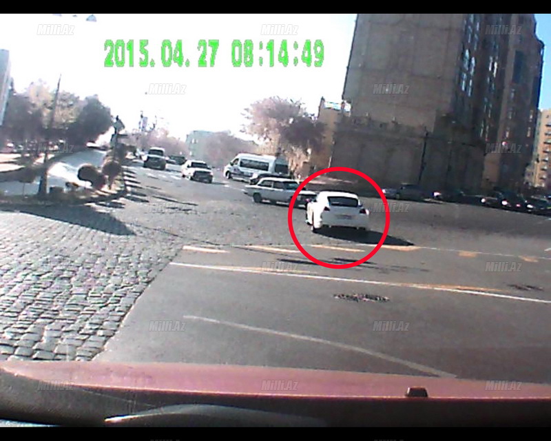 Bakıda "Porsche" yol polisini belə təhqir etdi - VİDEO - FOTO