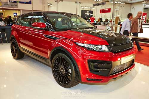 Yeni dizaynlı Range Rover Evoque - FOTO