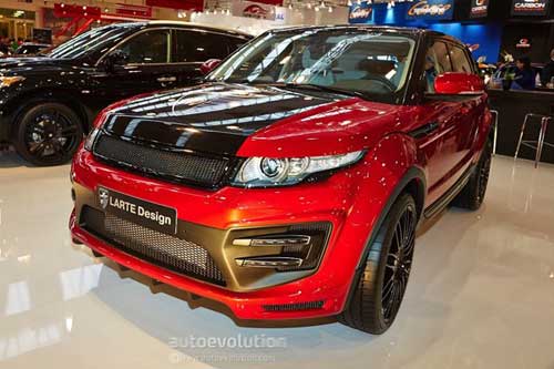 Yeni dizaynlı Range Rover Evoque - FOTO