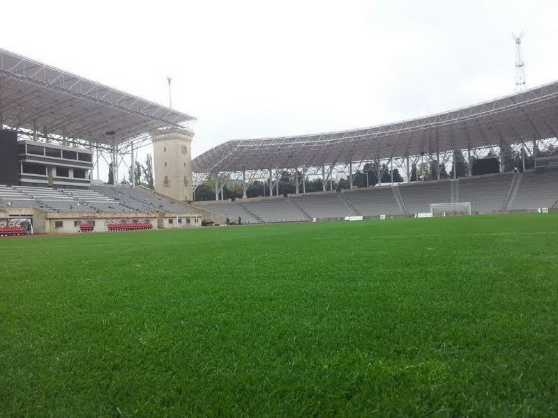 Mərkəzi arenanın son durumu və kassaların önündən - FOTOlar