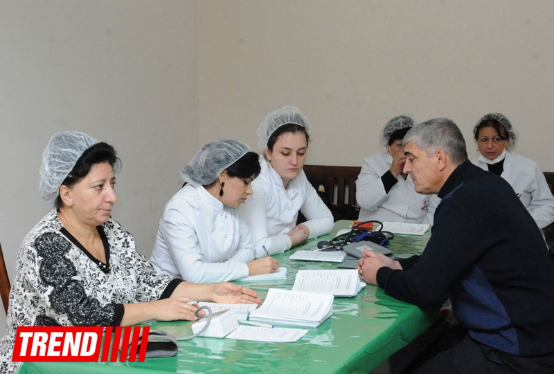 Bakıda qanvermə aksiyası keçirilir - FOTO