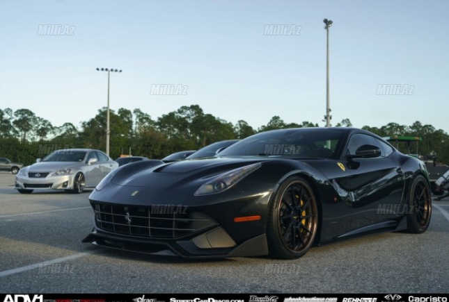 Ferrari F12 yeni disklərlə - FOTO