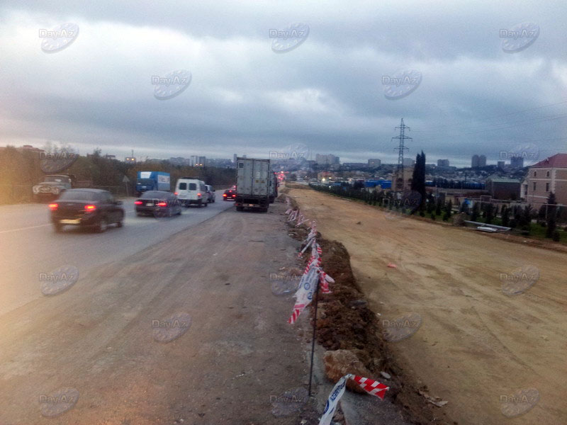 Bakıda yeni salınacaq yol sürücülərin həyatını rahat edəcək - FOTO - XƏRİTƏ