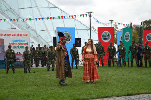 Şəmkirdə "Əsgər Şöhrəti" bayramı - FOTO