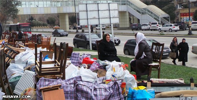 Bakıda yaşayış binasının yanması ilə bağlı yeni TƏFƏRRÜATLAR - REPORTAJ - FOTO