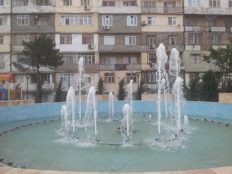 Bakıda yeni park salındı - FOTOSESSİYA