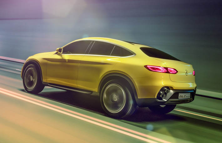 Mercedes GLC Coupe göstərildi - FOTO