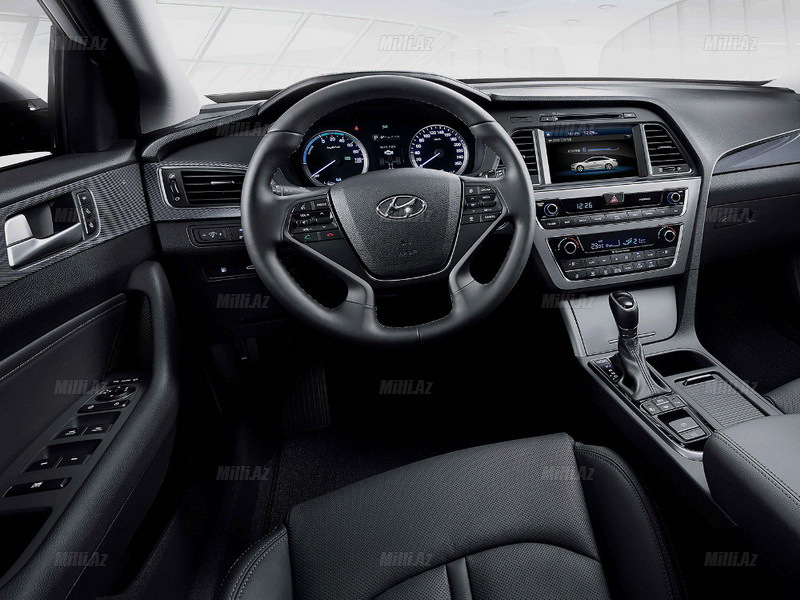 Hibrid Hyundai Sonata göstərildi - FOTO