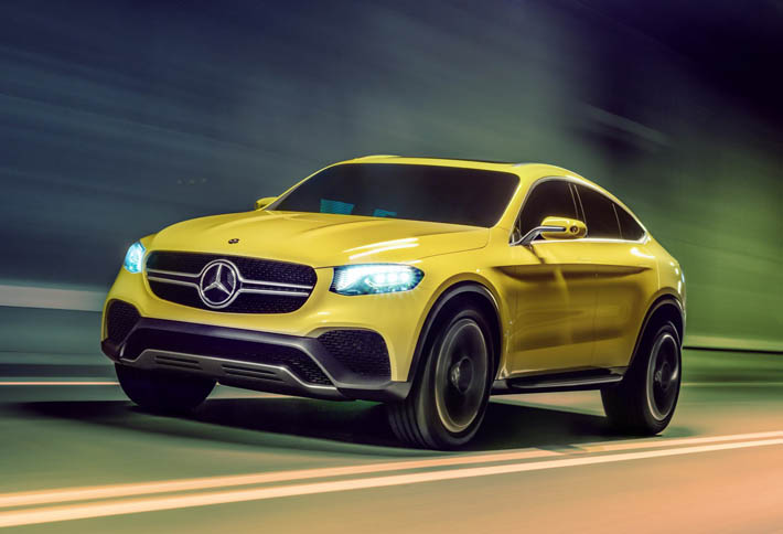 Mercedes GLC Coupe göstərildi - FOTO