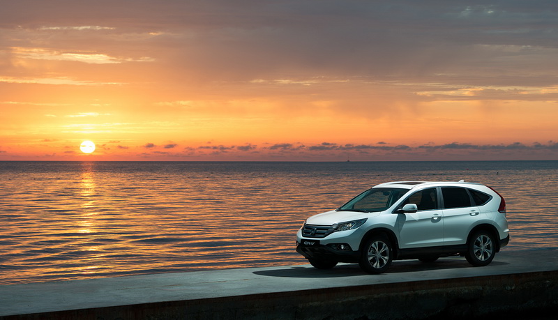 Honda CR-V-ni qışa hazırladı - FOTO