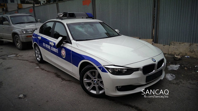 Bakıda yol polisi gəldi, açdı, qaçdı - FOTO