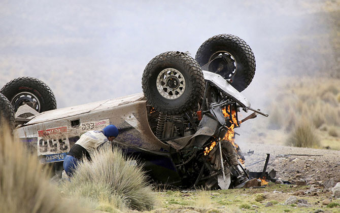 Dakar rallisi: səhrada yarış - FOTOSESSİYA