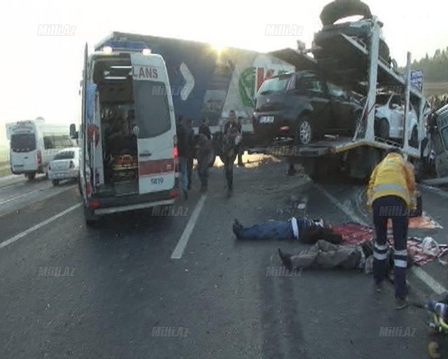 Türkiyədə avtobus aşıb, 9 ölü, xeyli yaralı var - YENİLƏNİB - VİDEO - FOTO