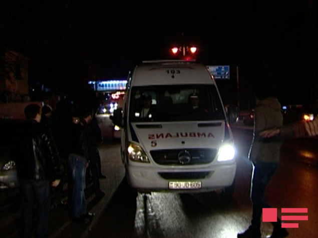 Bakıda ağır qəza: 8 yaralı - FOTO