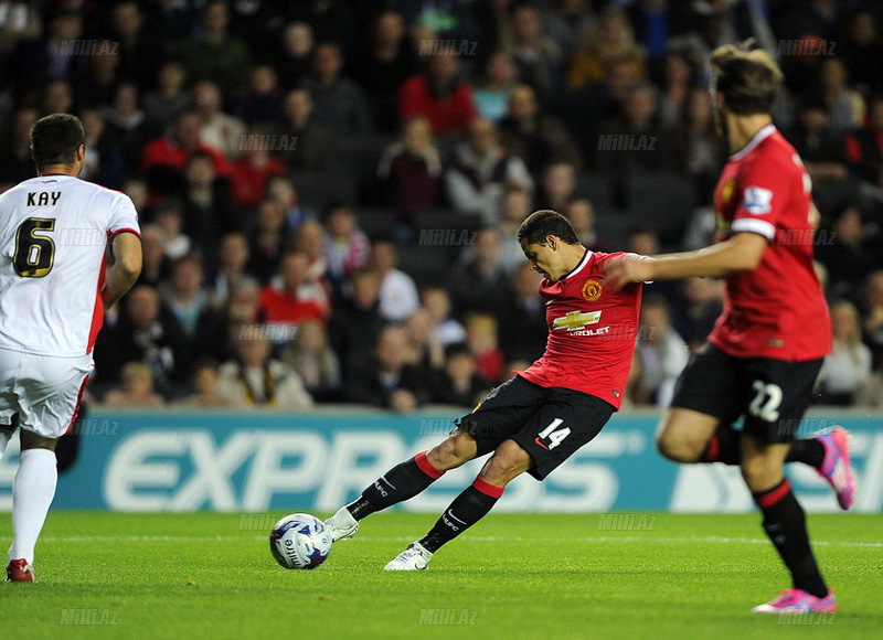 MK Dons v Manchester United, Capital One Cup Football, Stadium MK, Britain - 26 August 2014