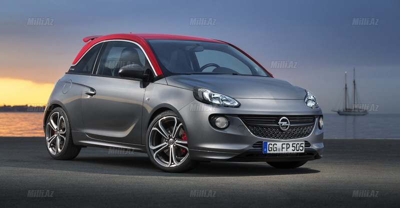 Opel Adam S belə olacaq - FOTO