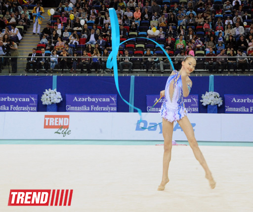 Marina Durunda ikinci dəfə bədii gimnastika üzrə Azərbaycan çempionu oldu - YENİLƏNİB - FOTO