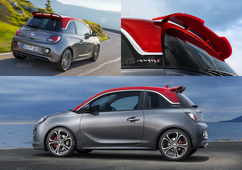 Opel Adam S belə olacaq - FOTO