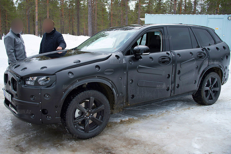 Daha böyük, daha qənaətcil Volvo XC90 - FOTO