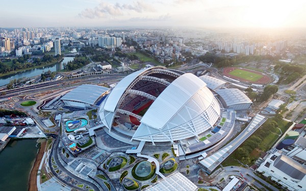 Dünyanın ən böyük qübbəli stadionu - FOTO