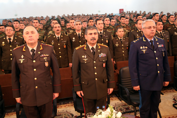 Zakir Həsənov: "Hər bir hərbi qulluqçu vicdanla xidmət etməlidir" - FOTO