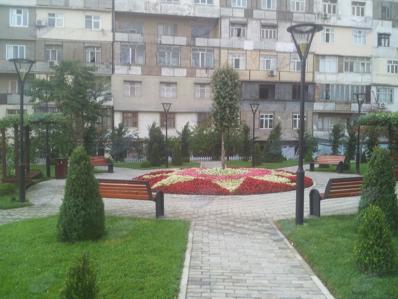 Bakıda yeni park salındı - FOTOSESSİYA